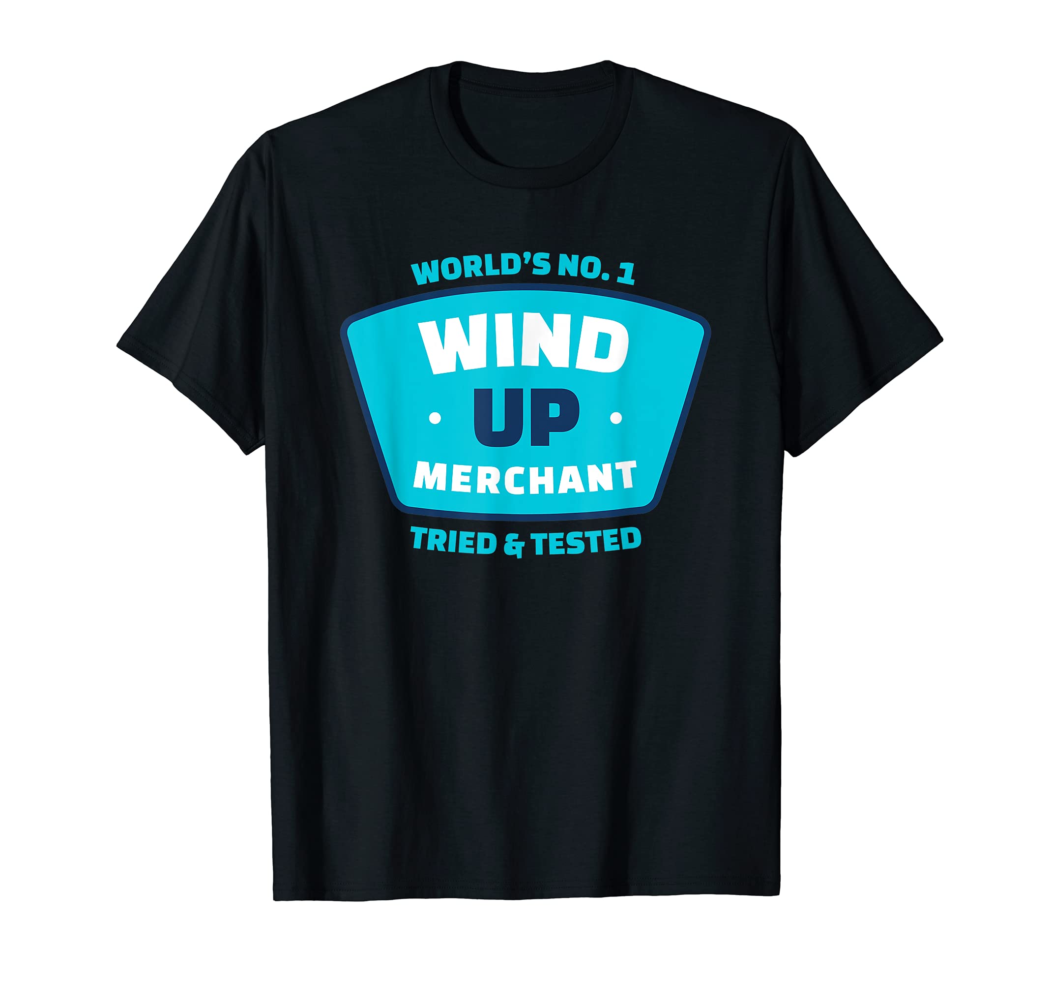 Wind Up Merchant T-ShirtsWorld's No. 1 Wind Up Merchant T-Shirt Logo Design T-Shirt