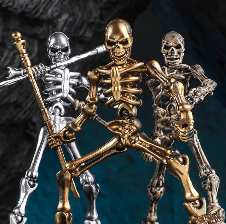 Amazon | SENMODEL 1/12 骸骨の兵士 髑髏 可動 プラスチックモデル