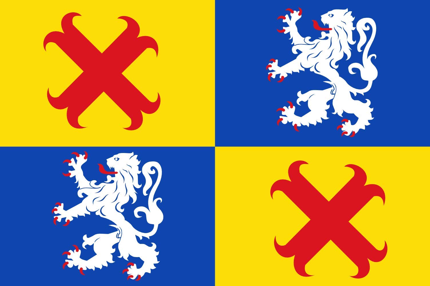 Drapeau Steenwijkerwold grand format à offrir aux passionnés d'histoire de la municipalité
