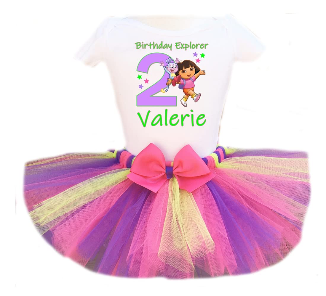dora birthday dress