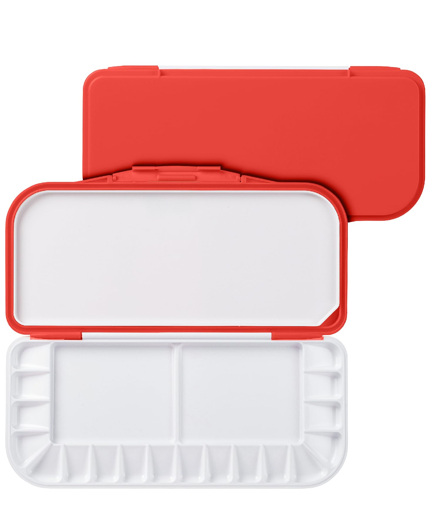 Mr. Pen- Airtight Watercolor Palette with Lid, 18 Wells & 2 Mixing Areas