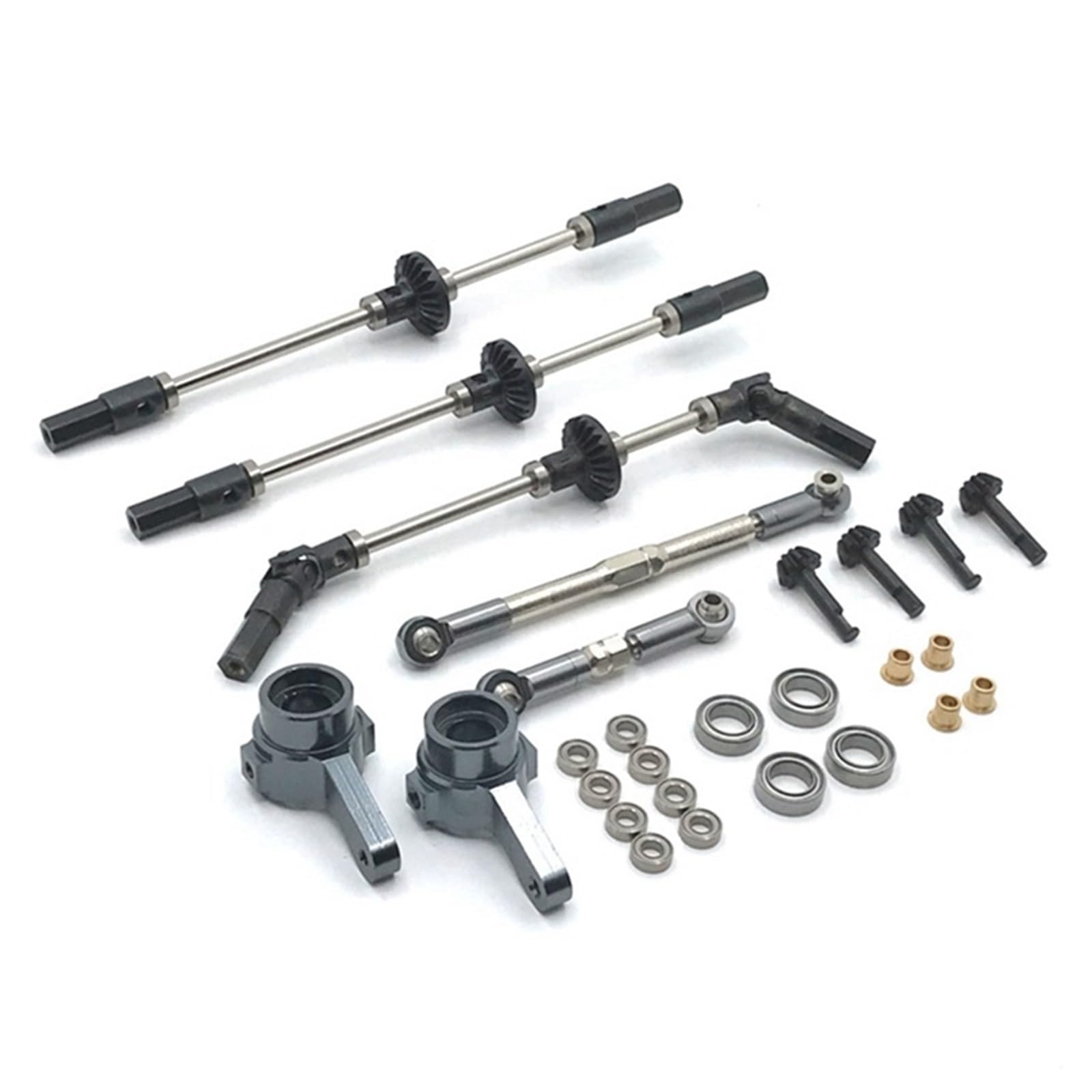 Ingranaggi dell'asse del Ponte di aggiornamento Adatti for Accessori for Pezzi di Ricambio for Auto WPL B14 B24 C14 C24 C34 C44 B16 B36 1/16, 6WD