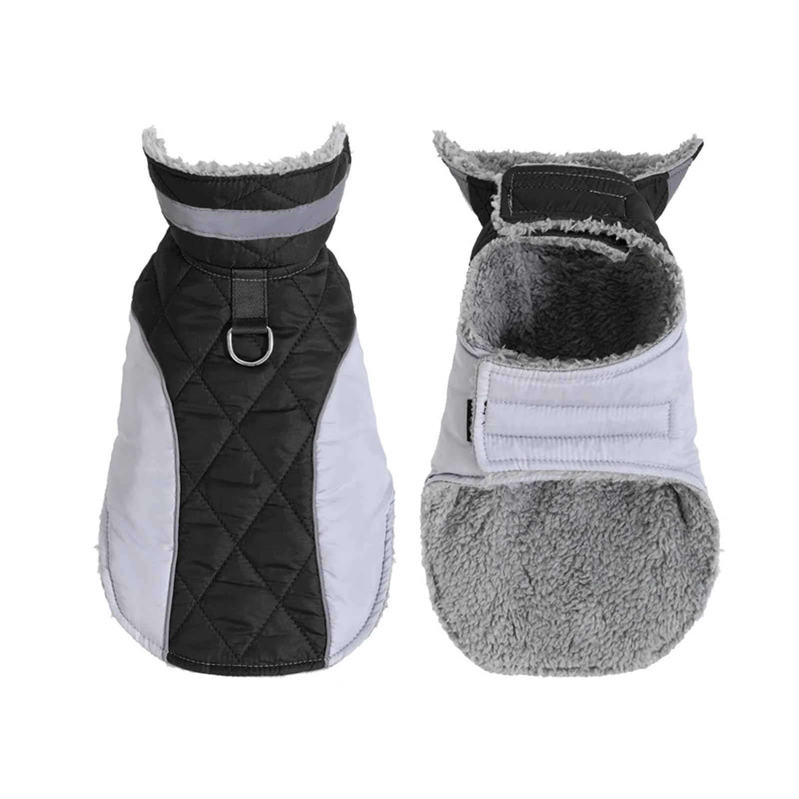 Veste coupe-vent pour chien réfléchissante et imperméable face au grand froid