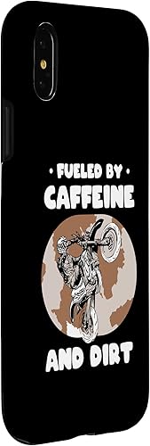Miniatura 9 de iPhone 12 mini Fueled By Caffeine And Dirt Motocross Rider Riding Biking Case