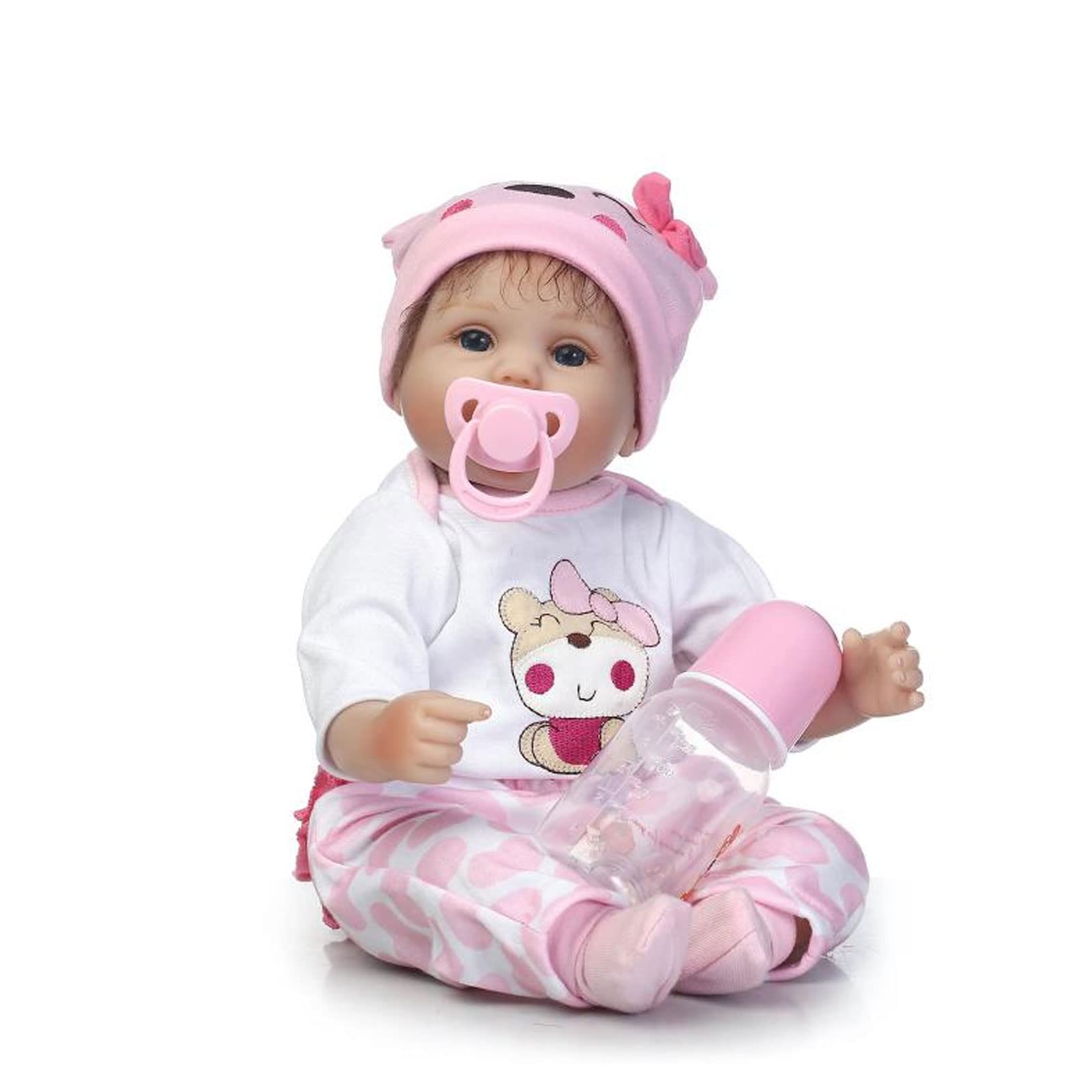 Amazon.co.jp: リアルな生まれ変わった赤ちゃん人形の女の子、40 cmの