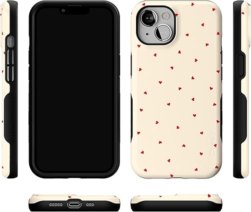 Vista 774 de Casely Funda para iPhone 13 Compatible con MagSafe Color Splash de medianoche Funda retro abstracta Color de medianoche Splash Abstracto