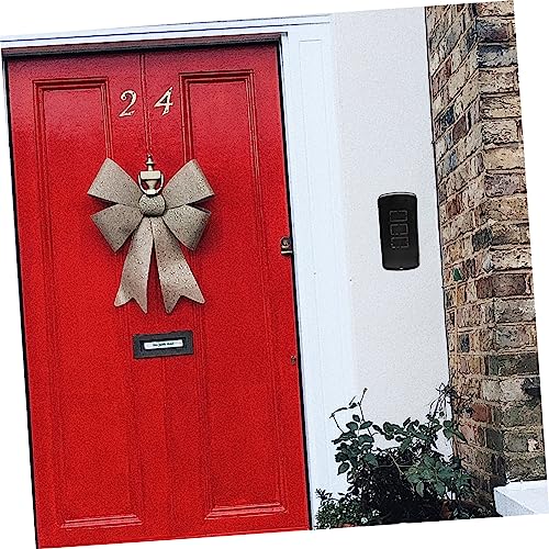 jojofuny Capa De Controle De Acesso Carrilhão De Porta Sem Fio Campainhas Sem Fio Para Casa Campainh