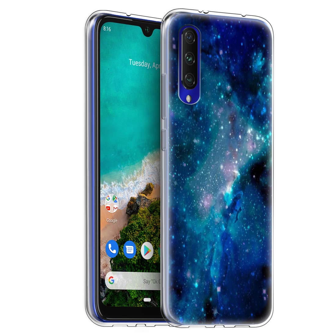 Fashionury Silicone Stars Designer Printed Back Cover for Redmi Mi A3 for Girls and Boys (Multicolour), Multi-Colored (B08397XC2G) Amazon Price History, Amazon Price Tracker