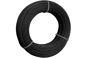 1/8" 300FT Coated Steel Cable for Deck Cable Railing Hardware Kit