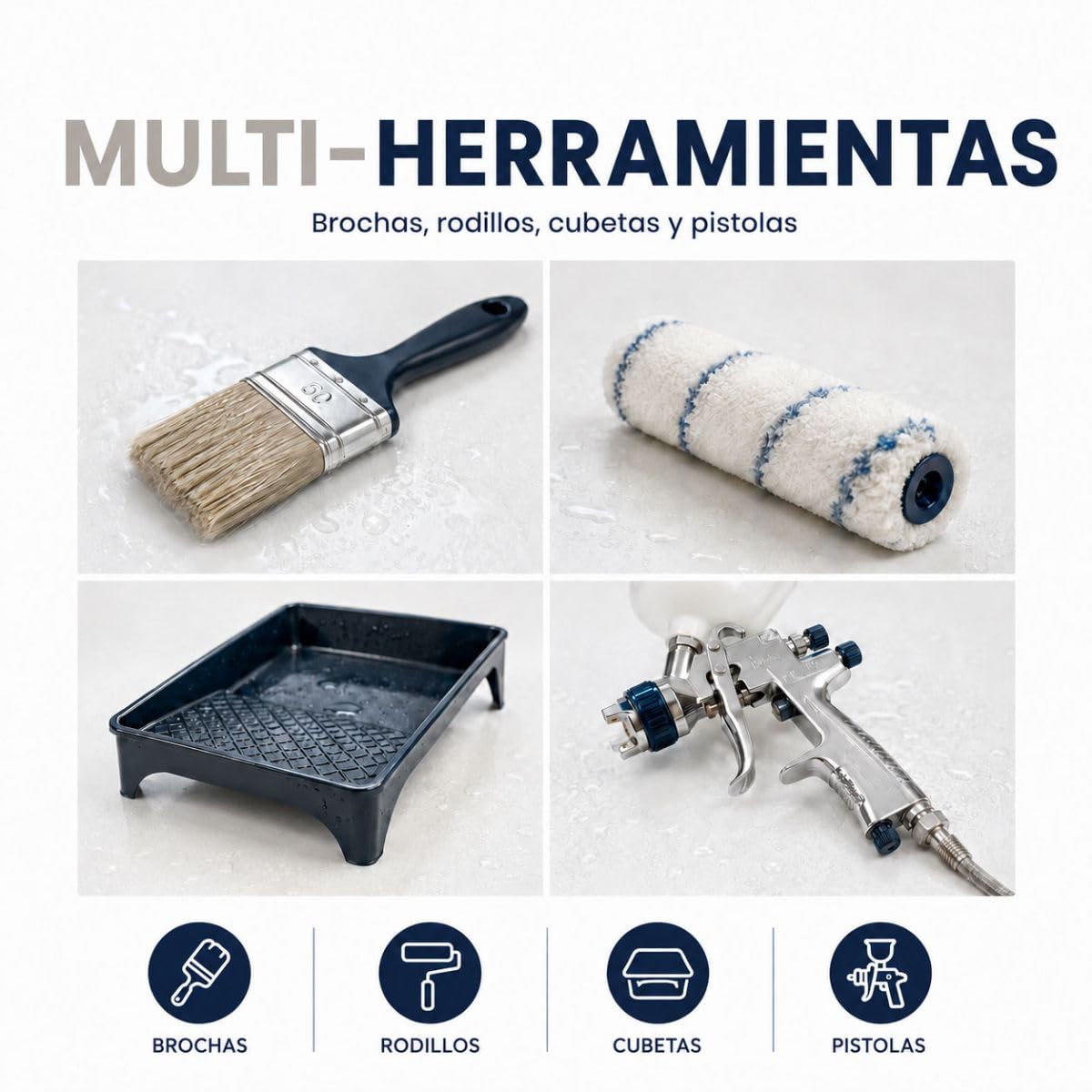 Limpiador de Brochas, Disolvente para Pintura, Barniz y Lasur 5 L | Limpia y Diluye Pinturas, Barnices y Lasur, para Brochas, Rodillos, Cubetas y Pistolas - Arcane Industries