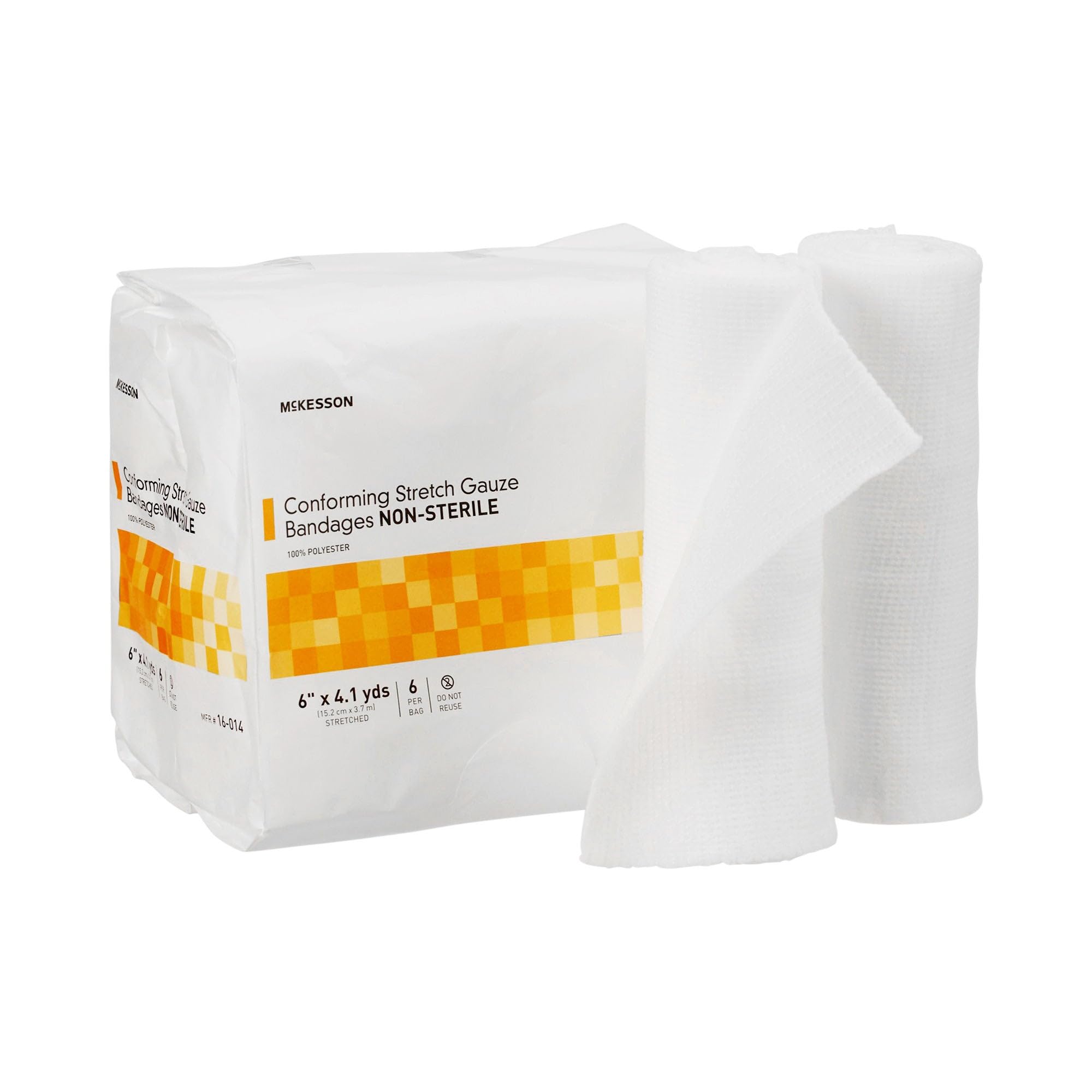 McKesson Conforming Stretch Gauze Bandages, Non-Sterile, 1 in, 24 ct — Amazon image 10
