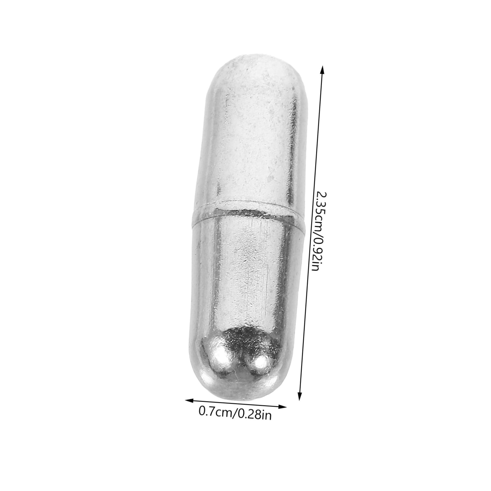 Magnetrührstab Aus Edelstahl – Wiederverwendbar, Silber, Laborzubehör