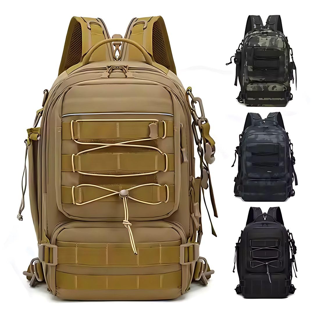 Military Cabin Backpack 40x18x25 Ryanair Underseat Travel – 18L Hand Luggage,Outdoor Fishing, Hiking, Camouflage Camping & Climbing Trekking Tactical Sport Bag school for Men & Women Ruscksack