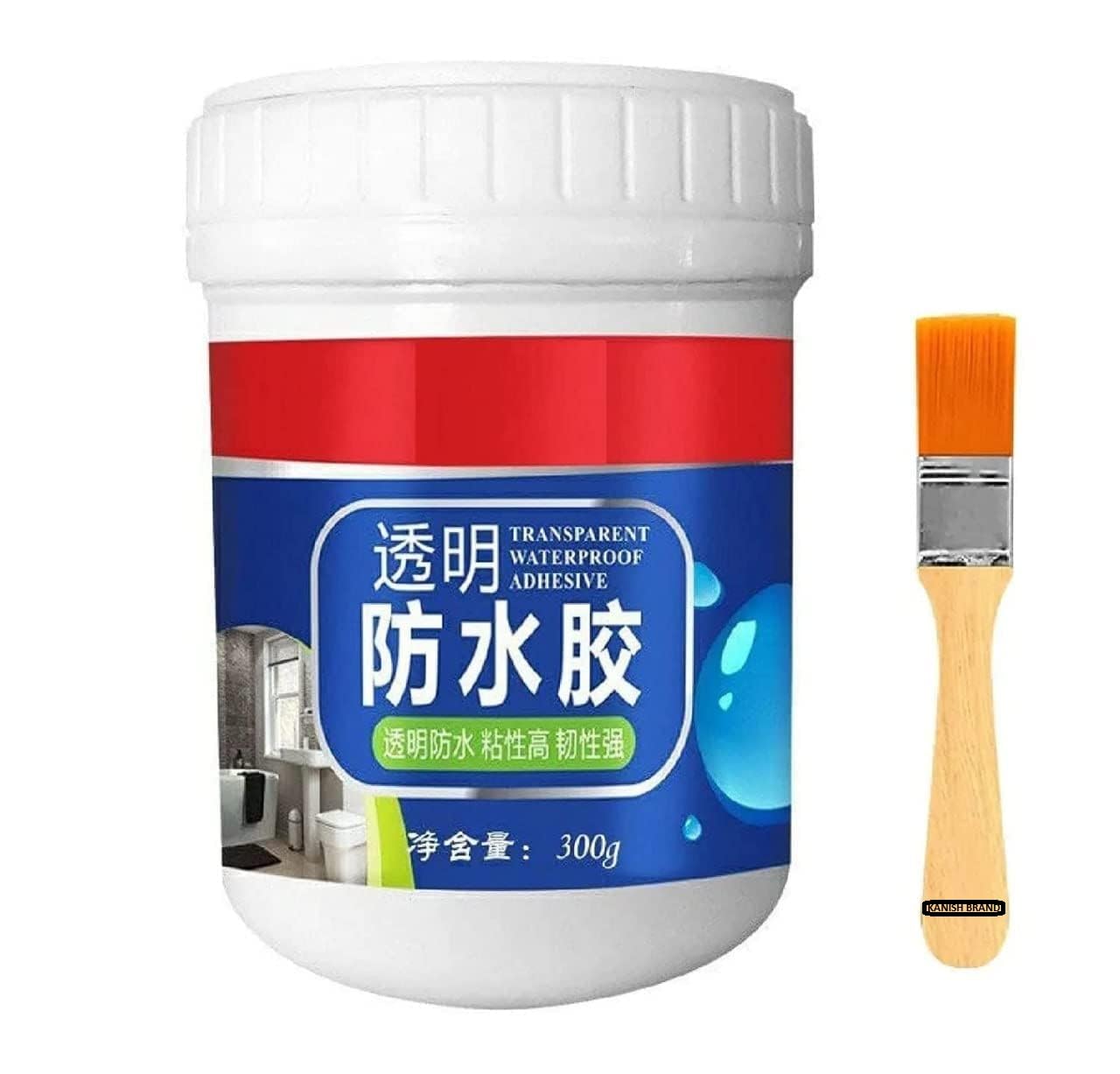 Crack Seal Glue 300g with Brush, Transparent, Waterproof for Roof Leakage, Crack Seal Agent (B0DCBQJXNG) Amazon Price History, Amazon Price Tracker