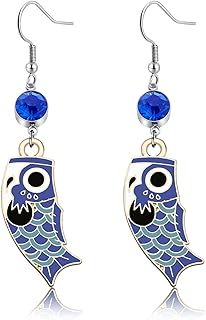 Koi Fish Earring Lucky Fish Earrings Koi Fish Lovers Gifts Ornamental Fish Earring Good Luck Charms Jewelry Animals Earrings