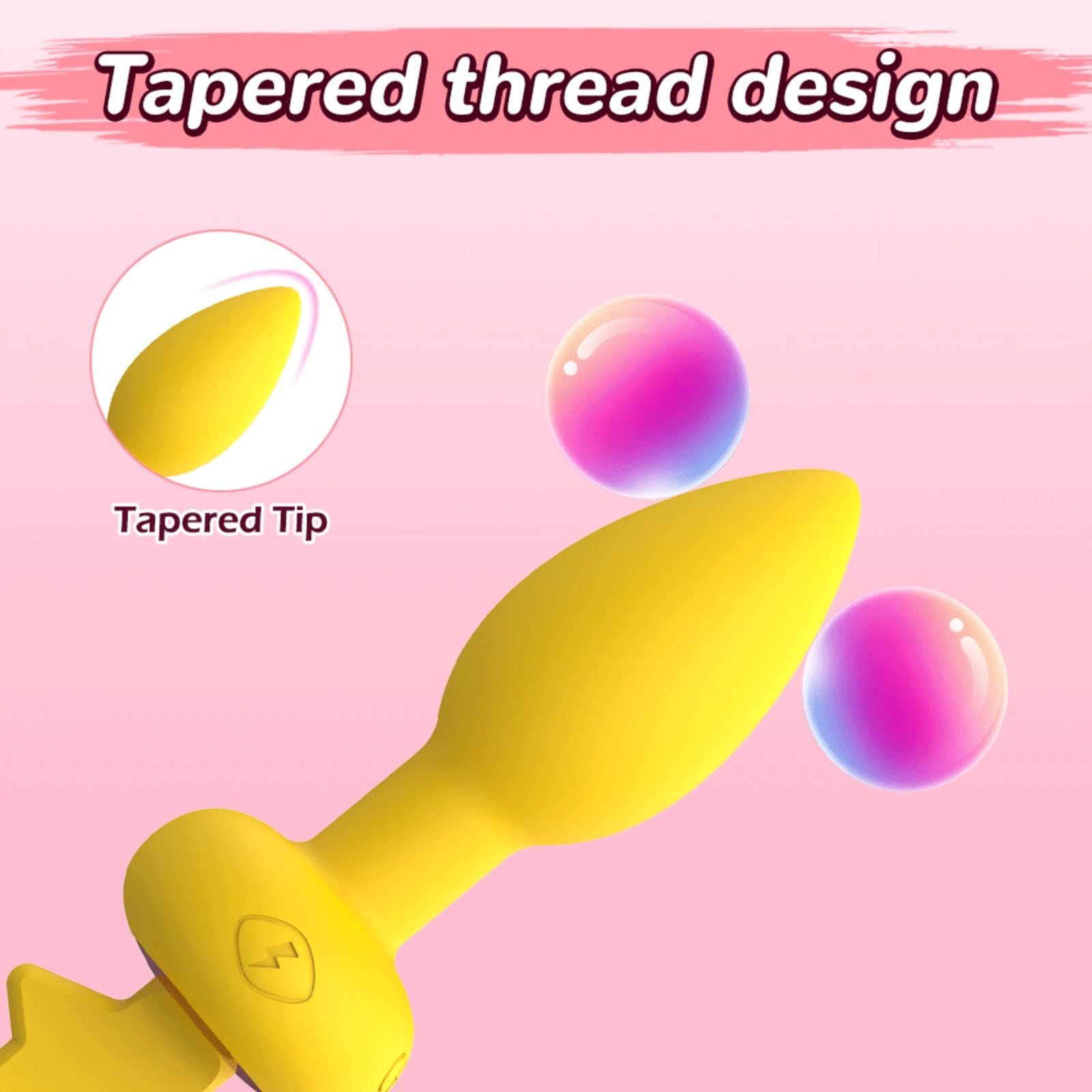 Anal Plug Anal Plug Lightning with Tail Butt Plug Vibrator Stopper Sex Toys  for Women Men Gay Wireless Remote Control Masturbator : Amazon.co.uk:  Health & Personal Care