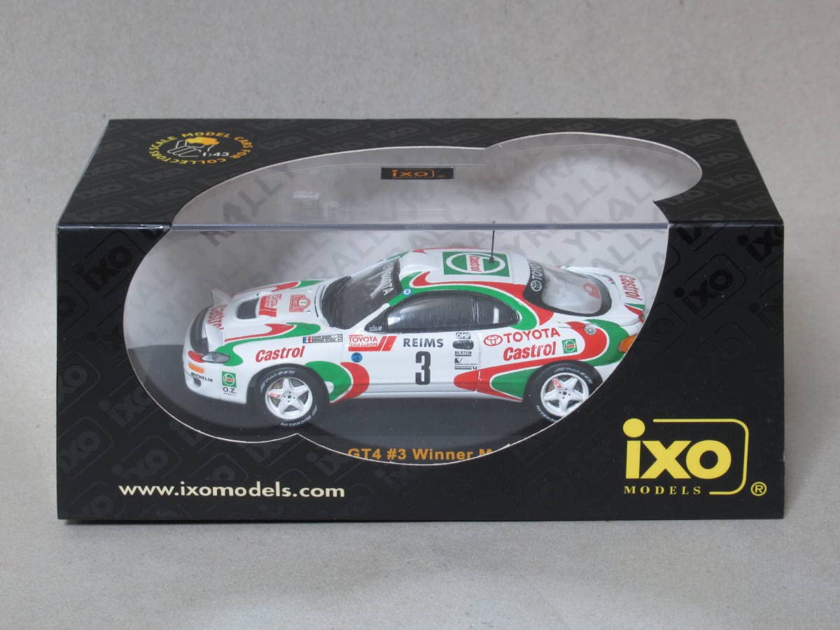 ミニカー　1/43 セリカGT4 モンテカルロ1990 トヨタ「セリカGT-Four」が「サファリ」と「モンテカルロ」仕様