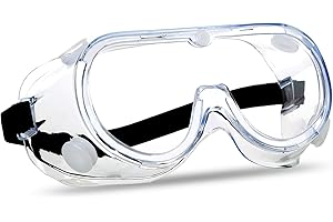 Anti-Fog Protective Lab Goggles: Clear Vision, Enhanced Safety