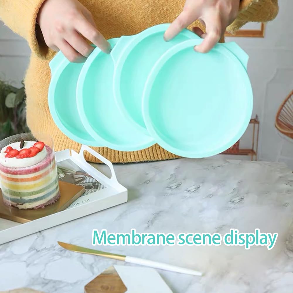 4 moldes de huevo para freidora de aire, moldes de silicona para tapas de magdalenas, tostadas, hamburguesas para hornear, accesorio antiadherente para freidora de aire