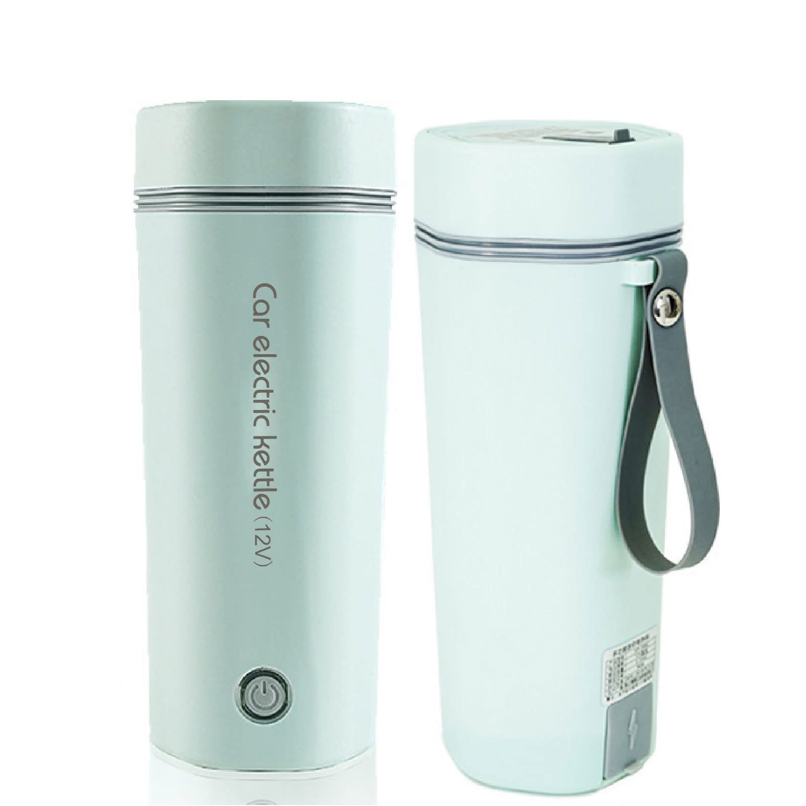 12V Car Electric Travel Kettle - 350ml Portable Water Boiler For Vehicles