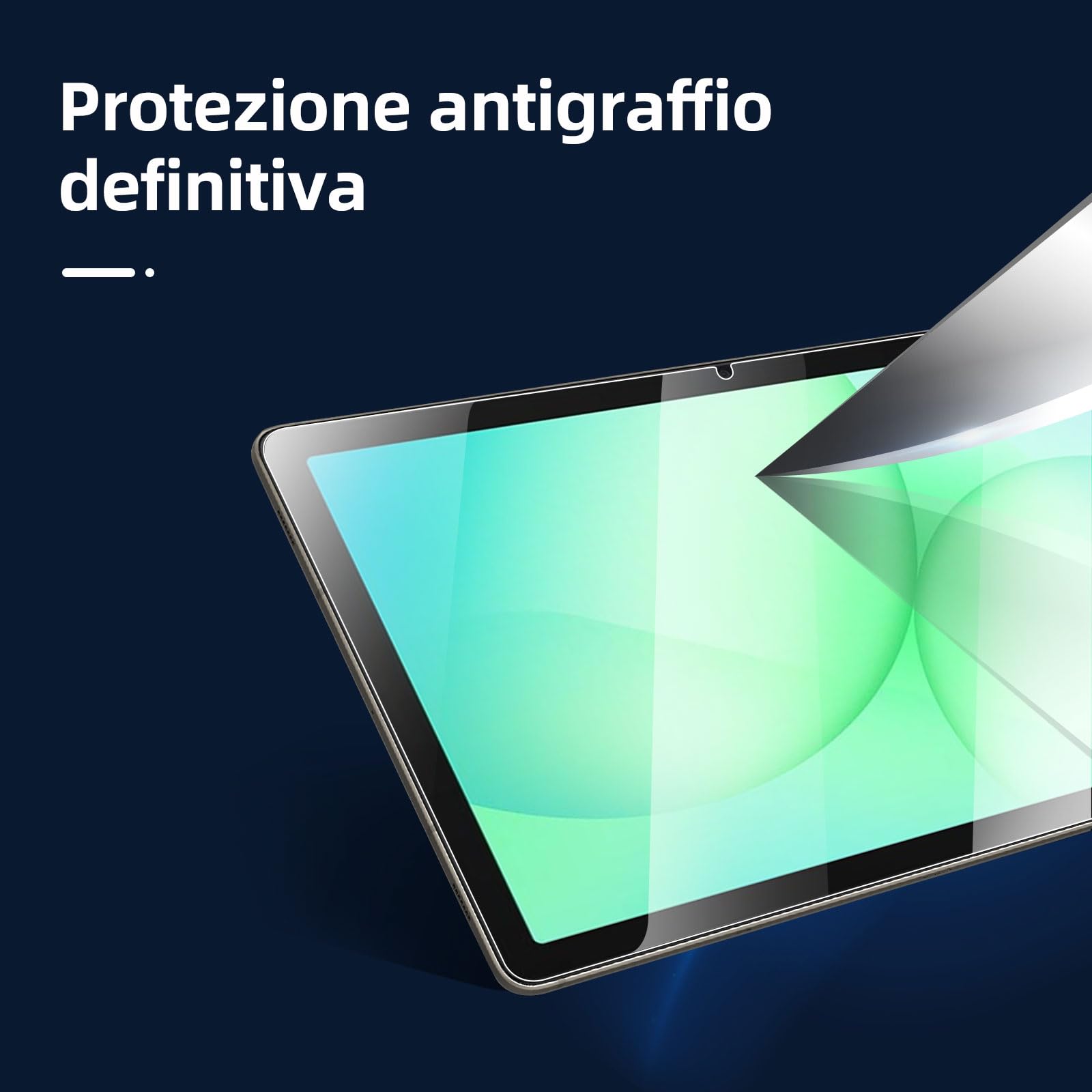NEW'C Pellicola Protettiva Vetro Temperato 9H per Samsung Galaxy Tab A11+ 11 Pollici