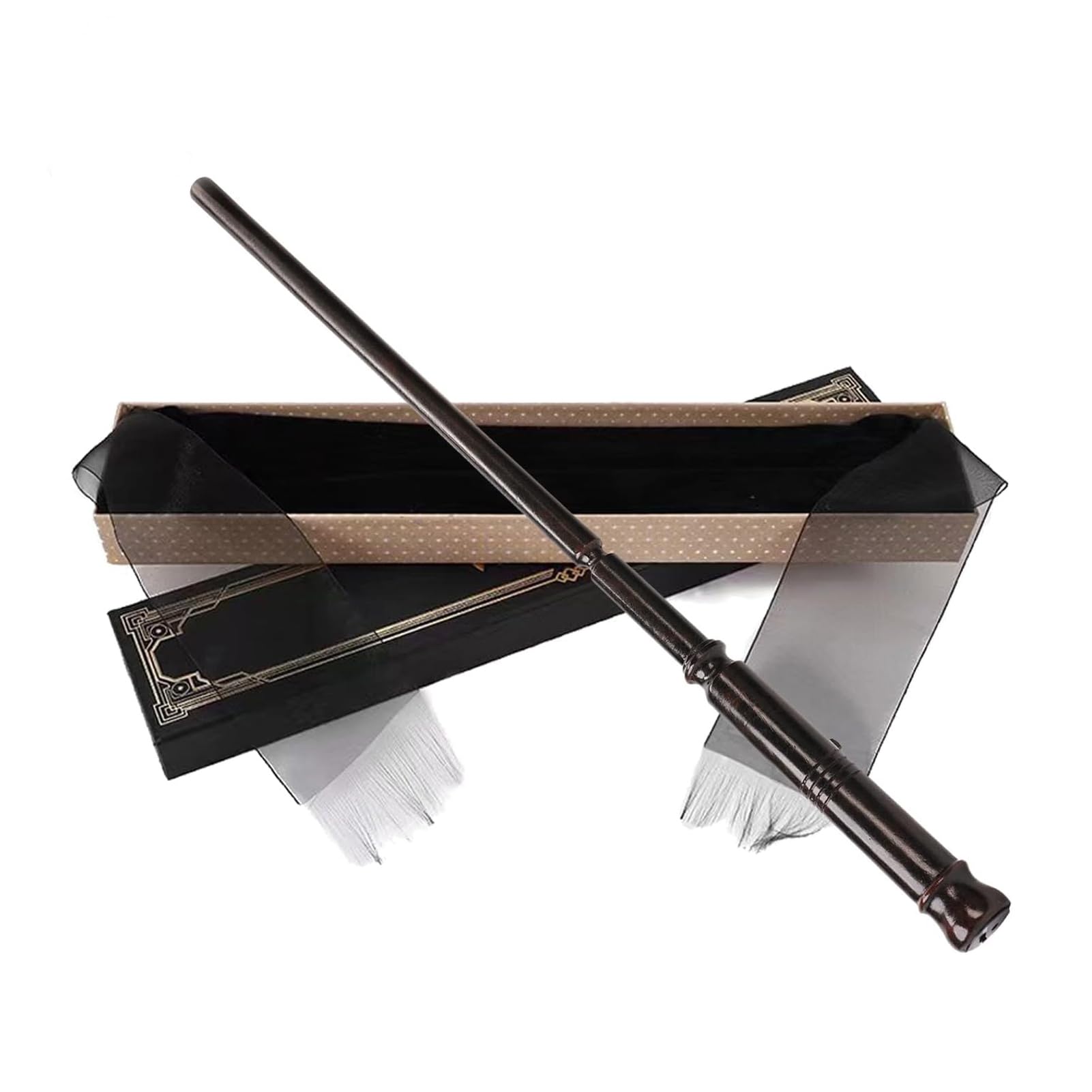 ZHAWAXI Handcrafted Wizard Magic Wand Inspired by Classic Fantasy Films for Collectible Cosplay, Role-Play & Themed Party Prop (G.SIRIUS) — image 1