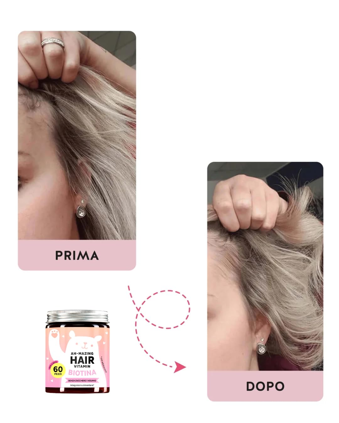 bears with benefits AH-MAZING HAIR VITAMIN BIOTINA