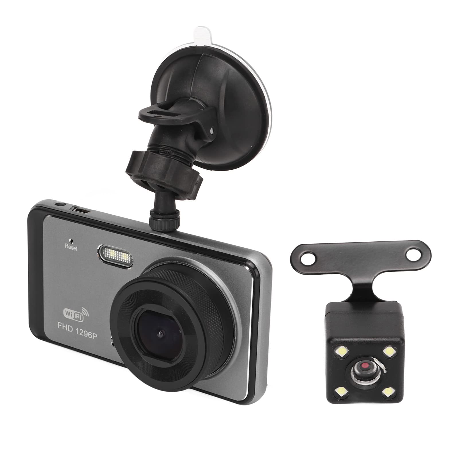 Rejestrator Wideorejestrator Jazdy Rejestrator Sterowników Ing Monito Wykrywanie Ruchu 1080P Samochód Cra Wifi Dual Cra 150Mah Nagrywanie Baterii Wideorejestrator Samochodowy do