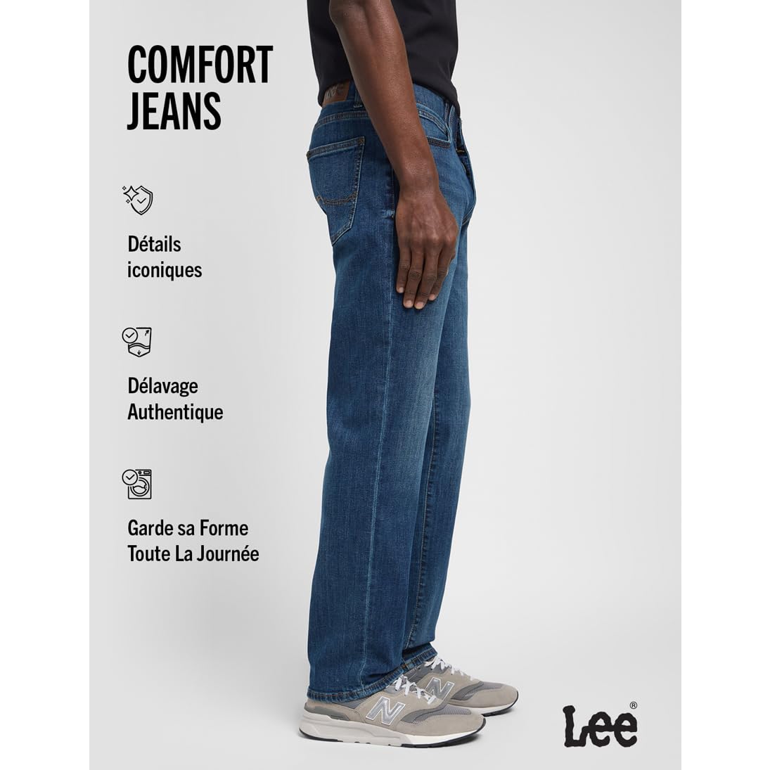 Lee Straight Fit Xm Jeans Homme