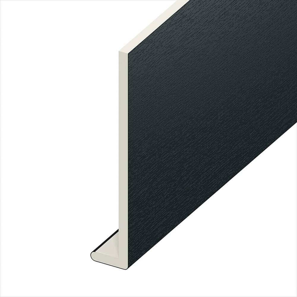 Bpoltd Anthracite/Grey 175Mm Square Fascia Capping Board 5M