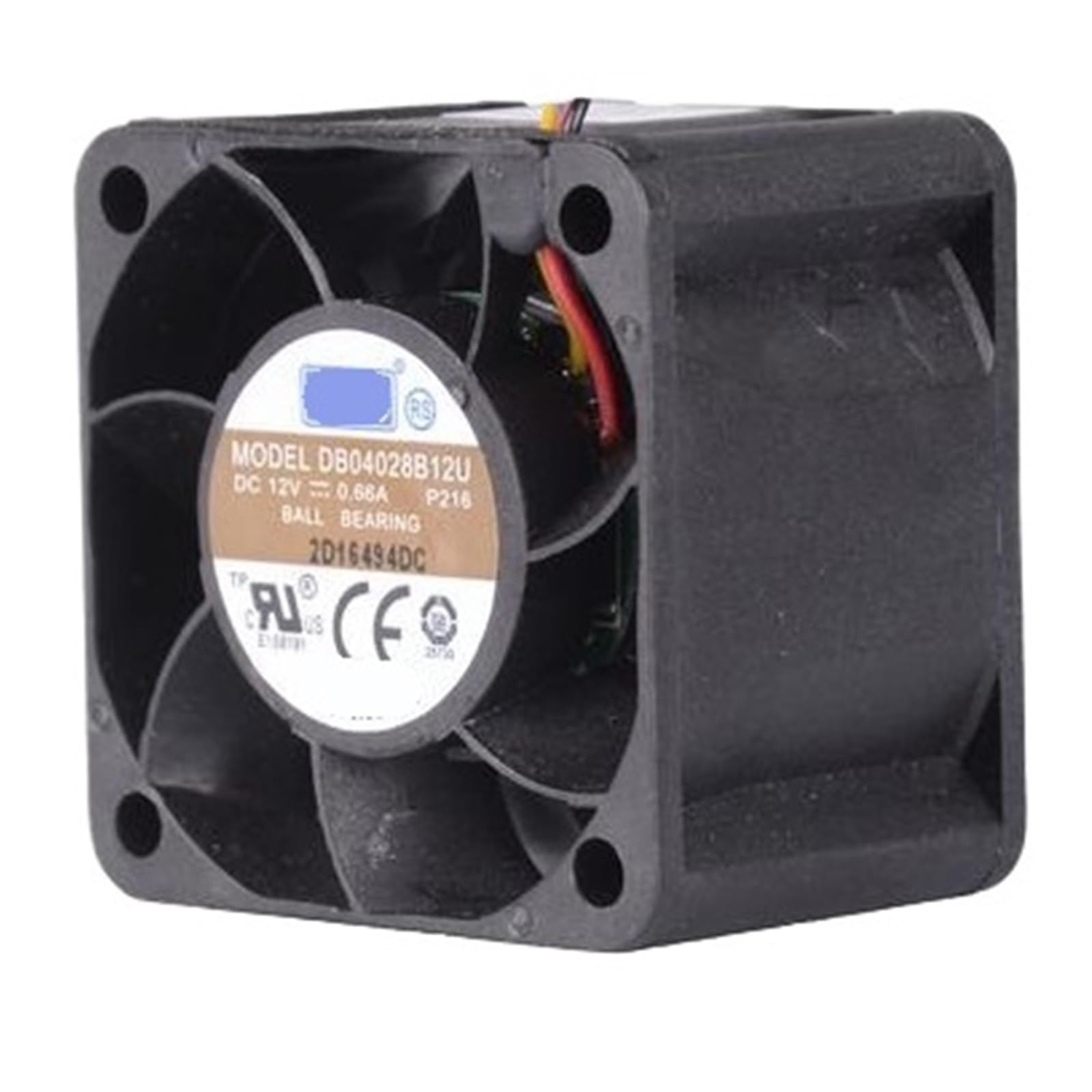 YMUGUEGH DB04028B12U-FAF 4028 12V 0.66A Cooling Fan