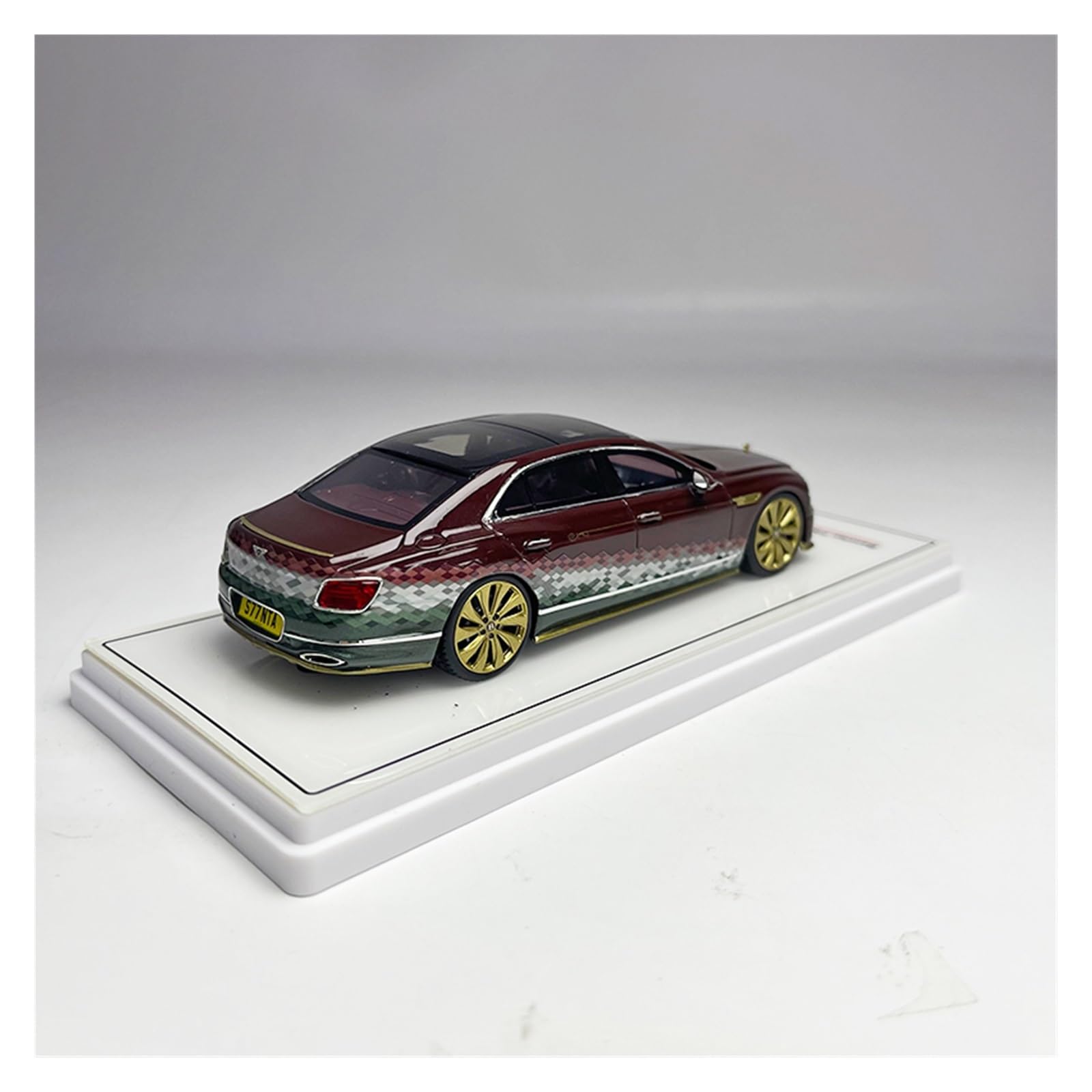 Metallo Scala Replica 1 43 Per Bentley Flying Spur Christmas Special Edition Modello Di Auto In Lega Collezione Veicoli Per Adulti Hobby Veicoli Giochi Set