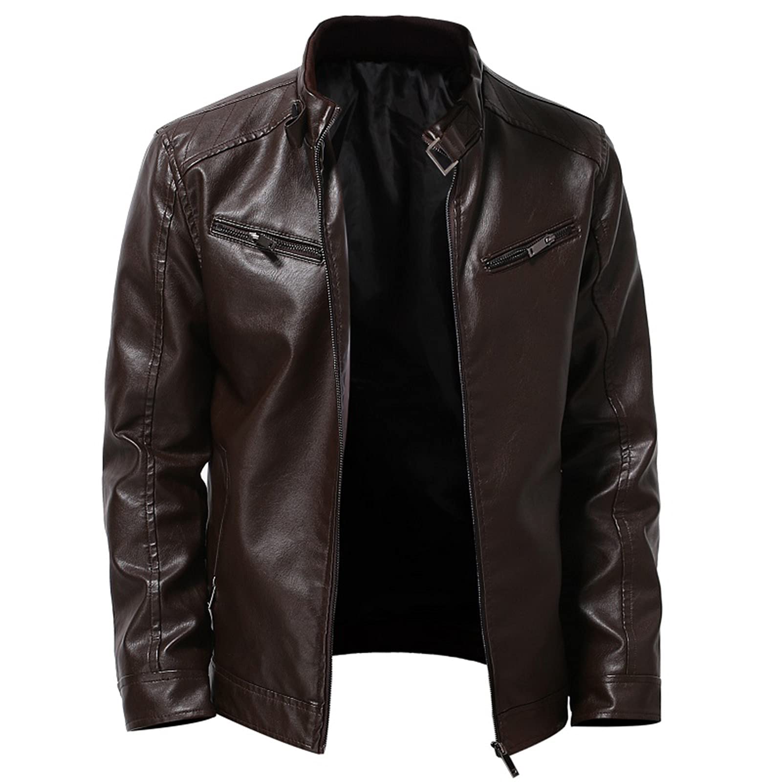 Collar Leather Jacket New Design 2021 2021 Leather Jacket For Men