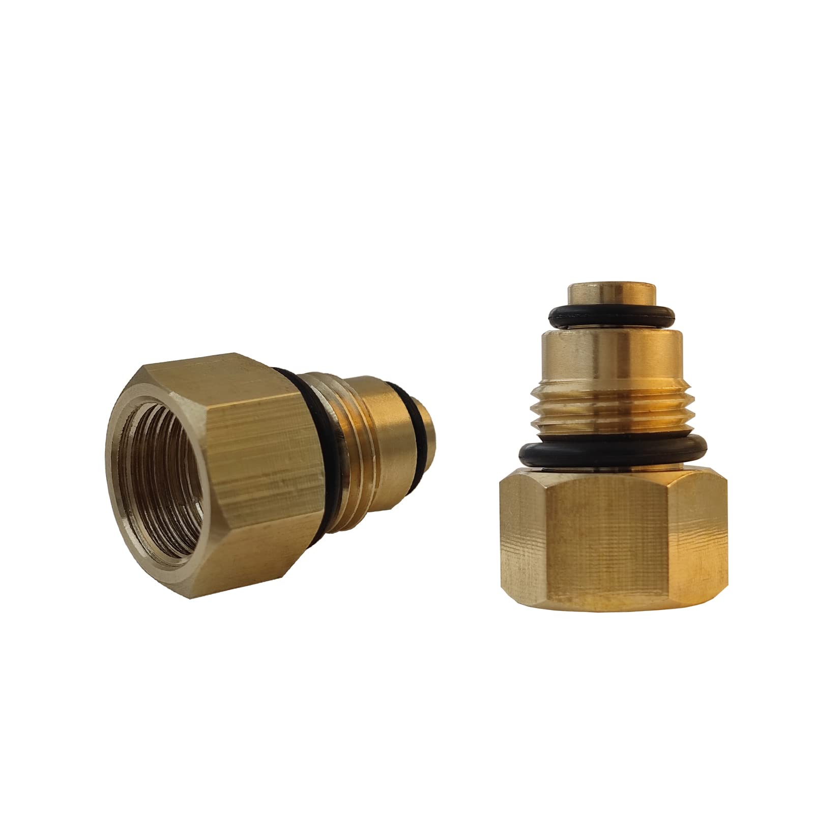 LS Swap Power Steering Line Fitting LS Pump To 3/8” Flare Late Model Lines M16-1.5 to 5/8-18 Fit with Gen 3 and Gen 4 LS Corvette, Camaro, GTO, CTSV LS1 LSX LS3 Vortec Truck 5.3L 4.8L 5.7L 6.0L LQ4