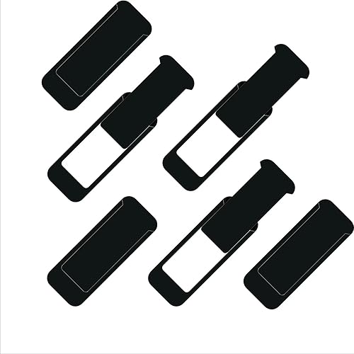 Cubierta deslizante para cámara web, protege tu seguridad de privacidad y refugio de la lámpara de respiración, bonito diseño de patrón, se adapta a