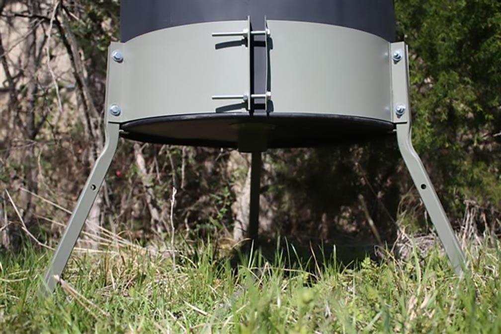 55 gal Boss Buck Band Boss Buck Barrel Band System Green