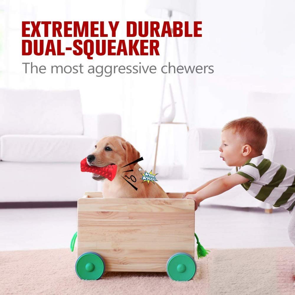 Juguetes Para Perros Que Chirrían, Casi Indestructibles, Resistentes, Duraderos, Para Perros, Juguetes Para Perros Grandes, Masticadores Agresivos, Juguetes Para Masticar, Juguetes Para Masticar Cacho