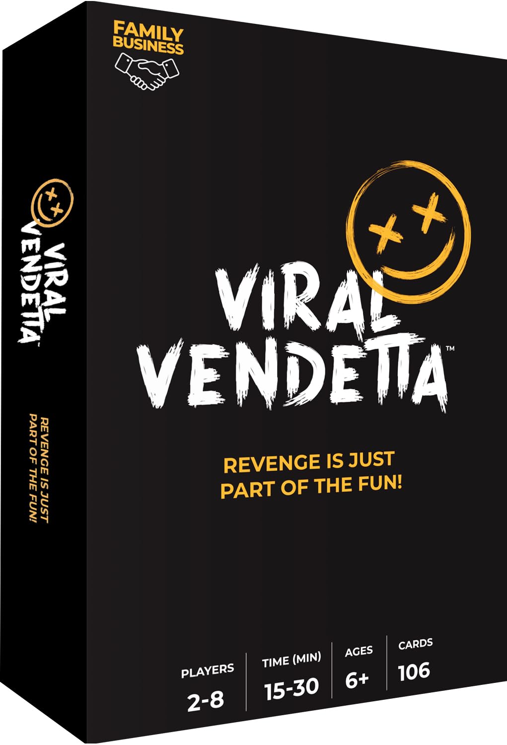 Slapburger Viral Vendetta Party - Fun and Engaging Card Game for Ages 6+ – Family & Friends Party Play– Easy to Play, Hilarious & Entertaining