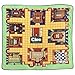 Surreal Entertainment Clue Game Board | Clue Throw Blanket | Oversized Clue Game Board | Giant Clue Floor Board Game | 60 X 60 Inches | Officially Licensed