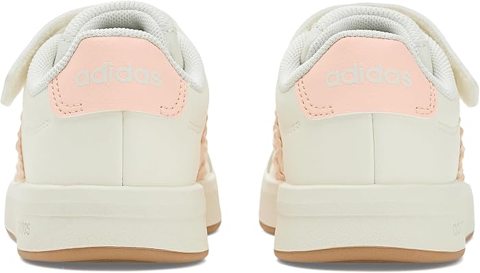 Обувь adidas Grand Court 3.0 Elastic Lace Shoes (Little Kid) — фото 4