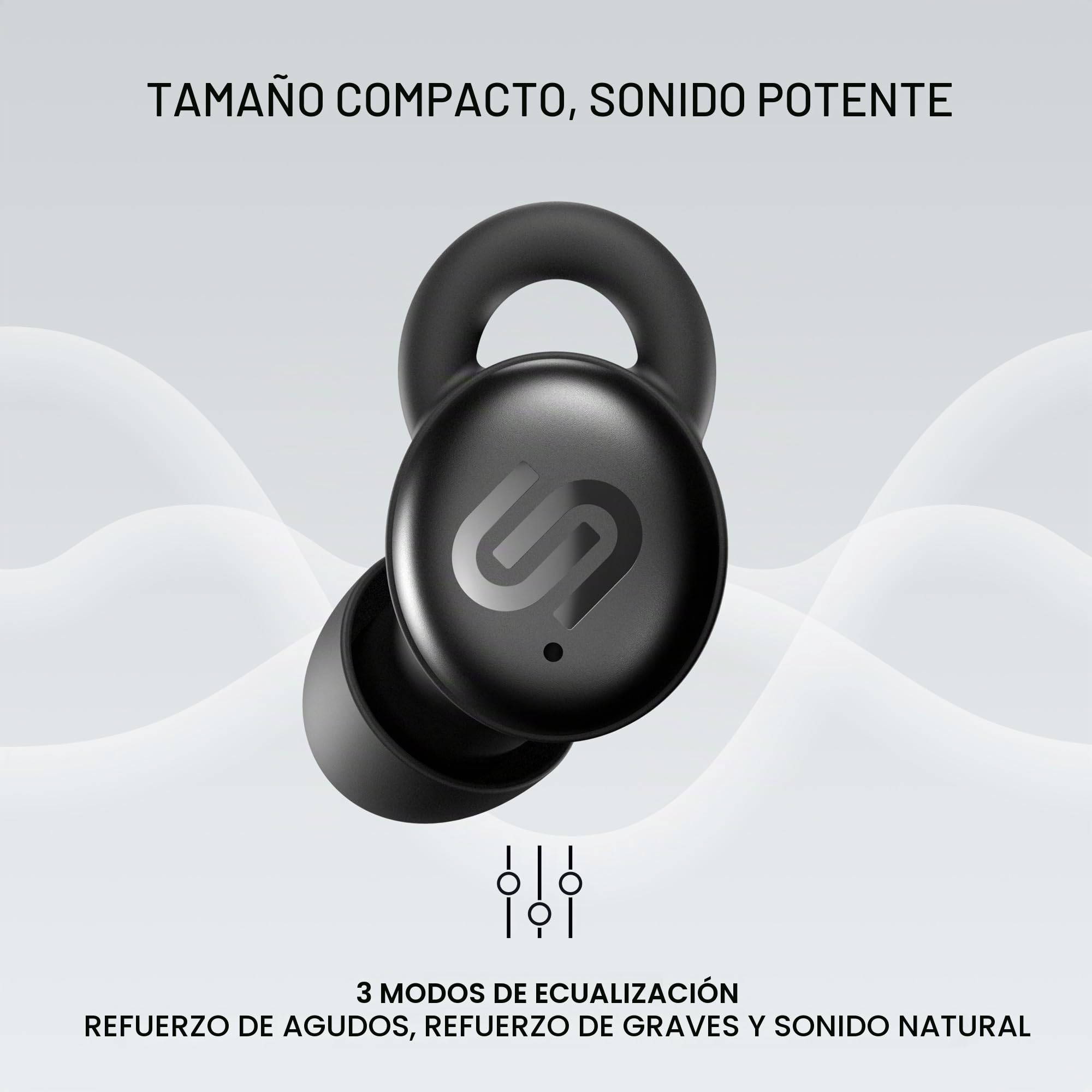 Urbanista Auriculares Inalámbricos Porto Midnight, Talla Única, Negros Medianoche
