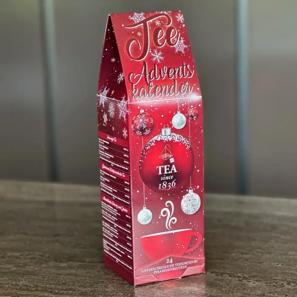 Tea Soul | Calendario dell'avvento con tè 2023 - Rosso