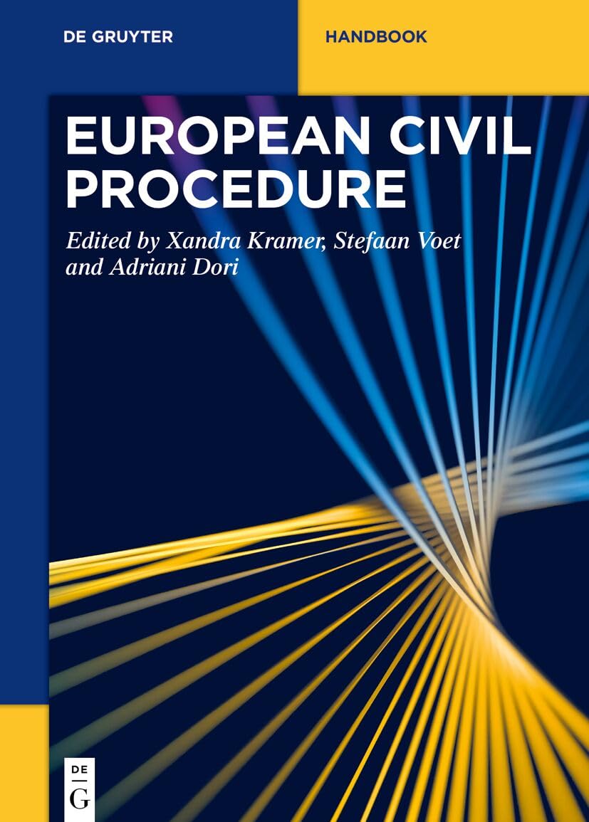 European Civil Procedure (De Gruyter Handbuch)