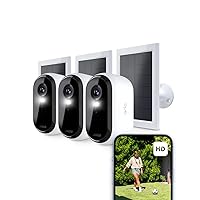 Arlo Essential HD Telecamera WiFi Esterno Senza Fili + Pannello Solare