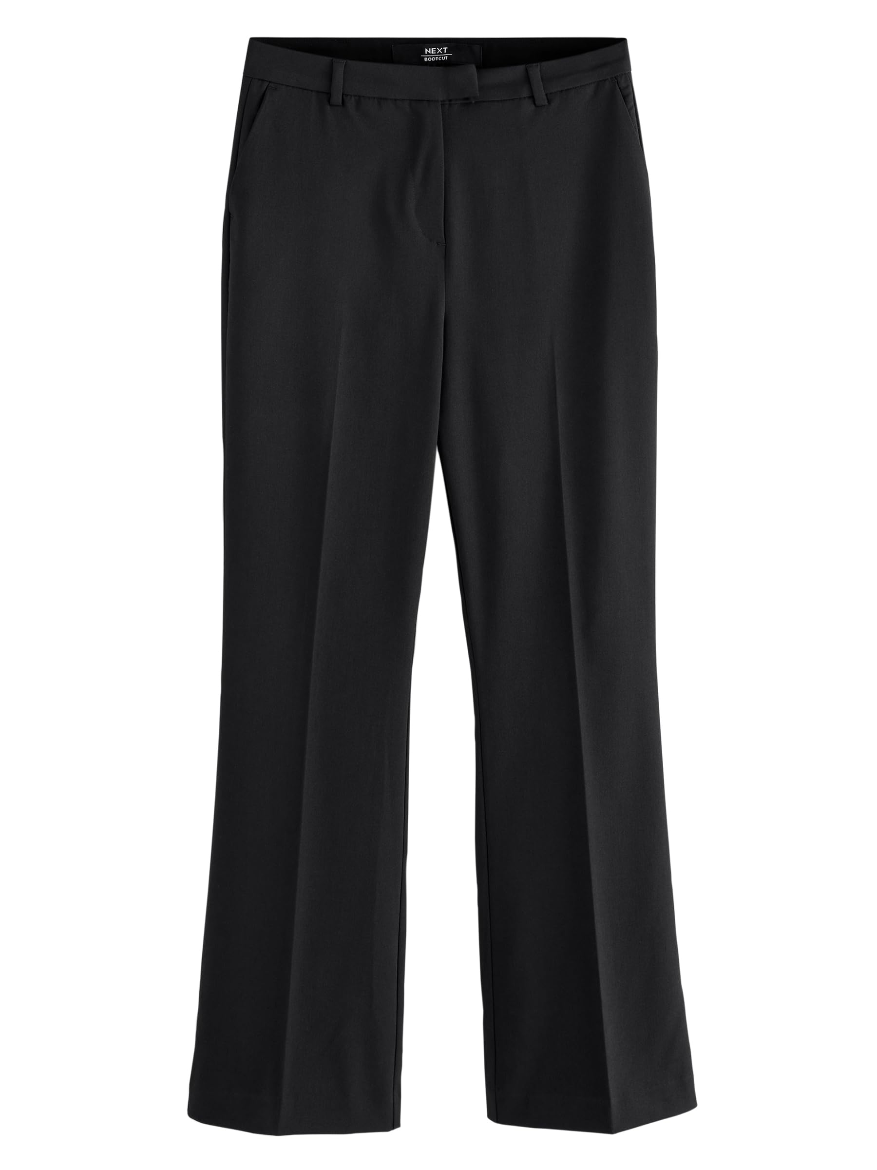 NEXT Pantalon Bootcut Pantalon Habillé Noir