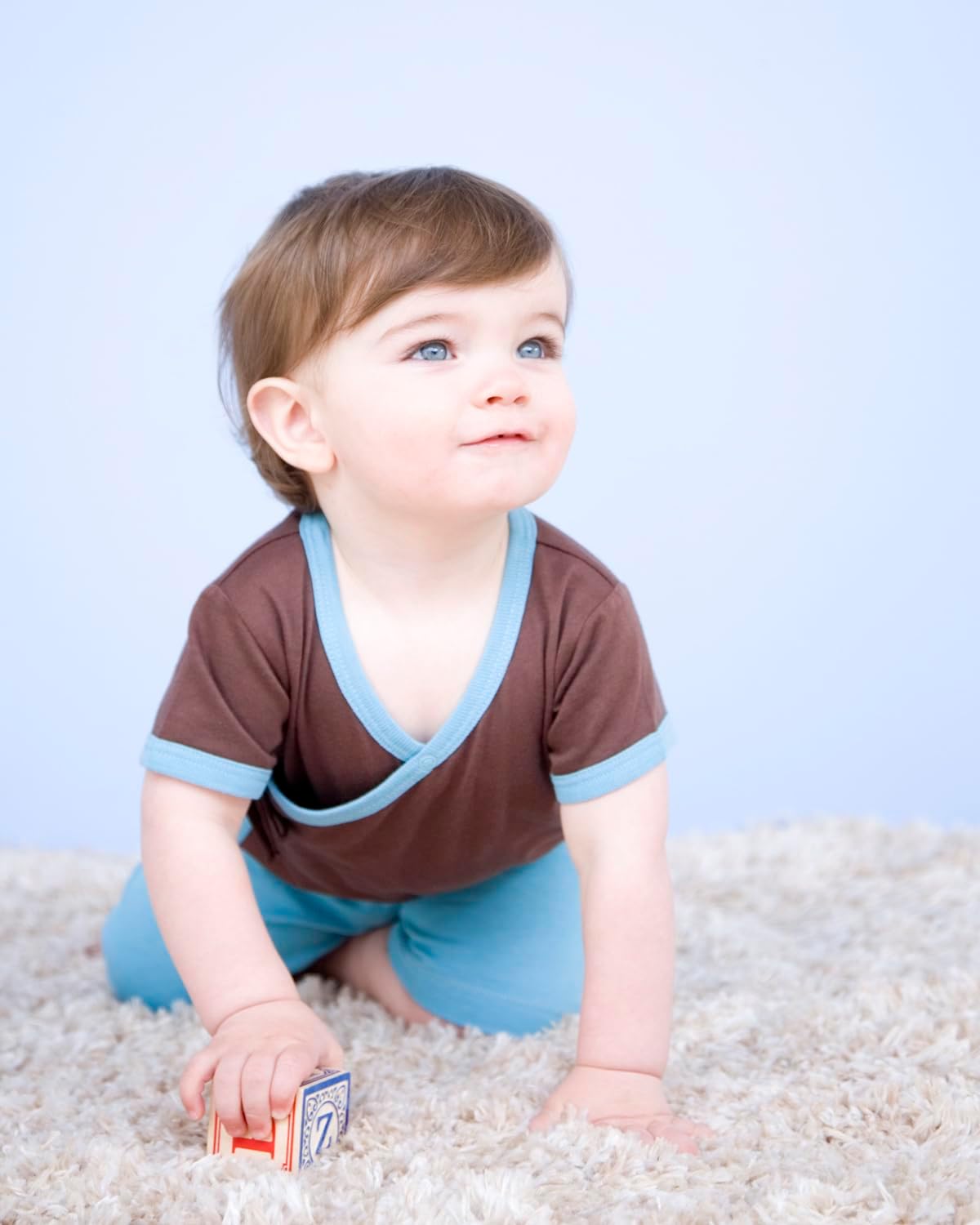 Babysoy Unisex Baby Toddler Short Sleeve Wrap Around Kimono Tee Shirt - Image 2