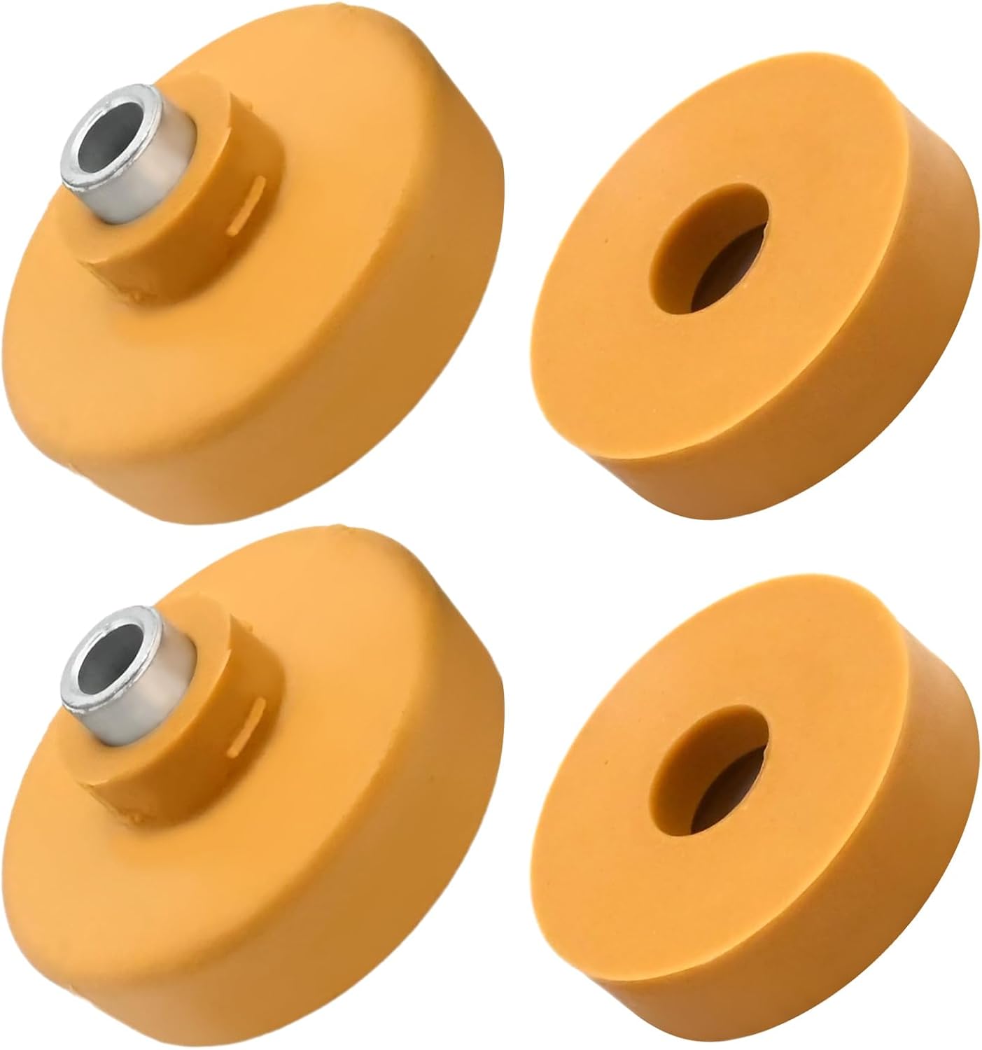 33526754123 2 Pcs Rear Upper Shock Mount Bushing Polyurethane Shock Bushing Sleeve Kit Replacement for BMW Mini Cooper 2002-2014 Yellow, Replace 33526754124