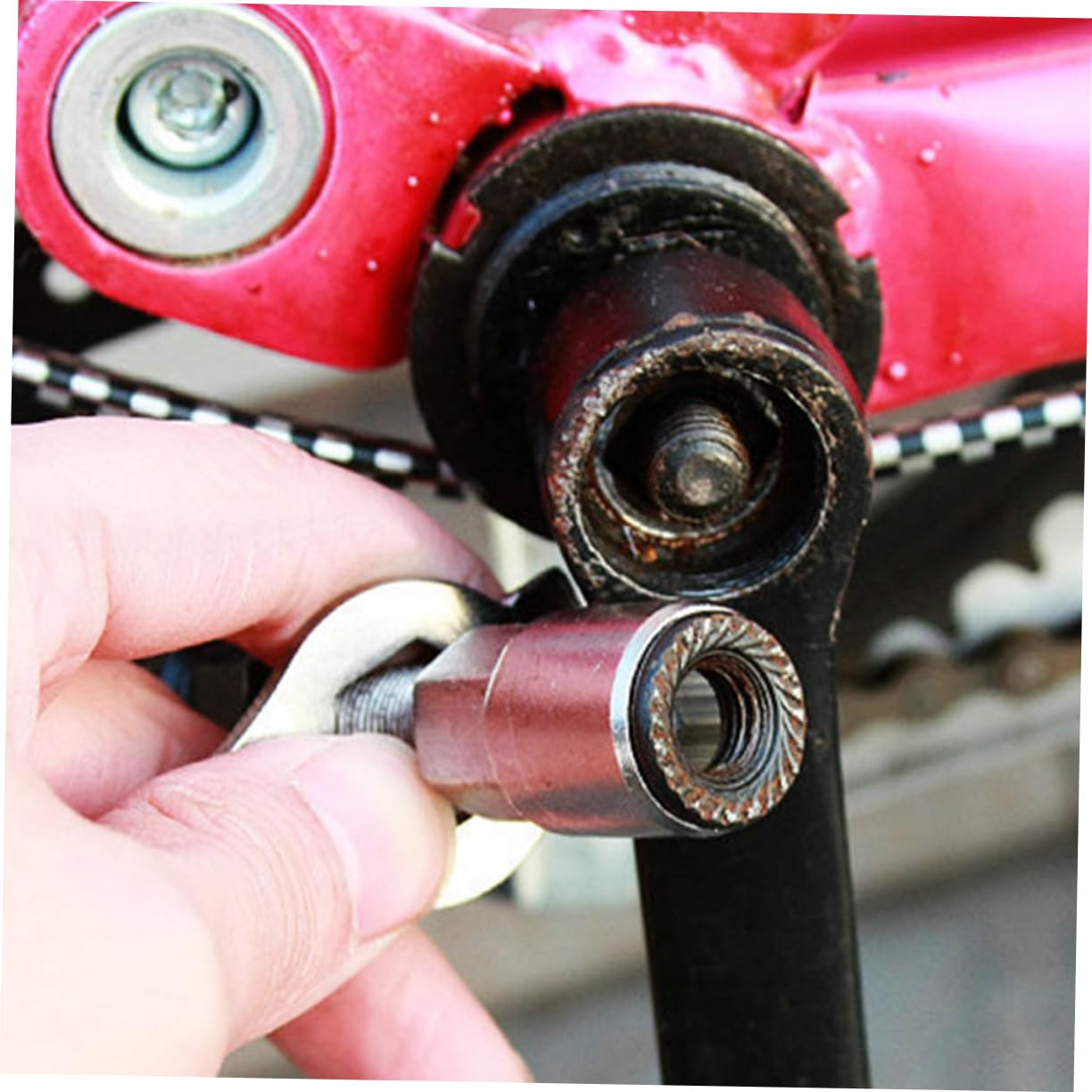 Kit Outil De Réparation Vélo Multifonction - Pour Chaîne, Dérailleur, Manivelle - Compact, Portable - Compatible VTT Et Route