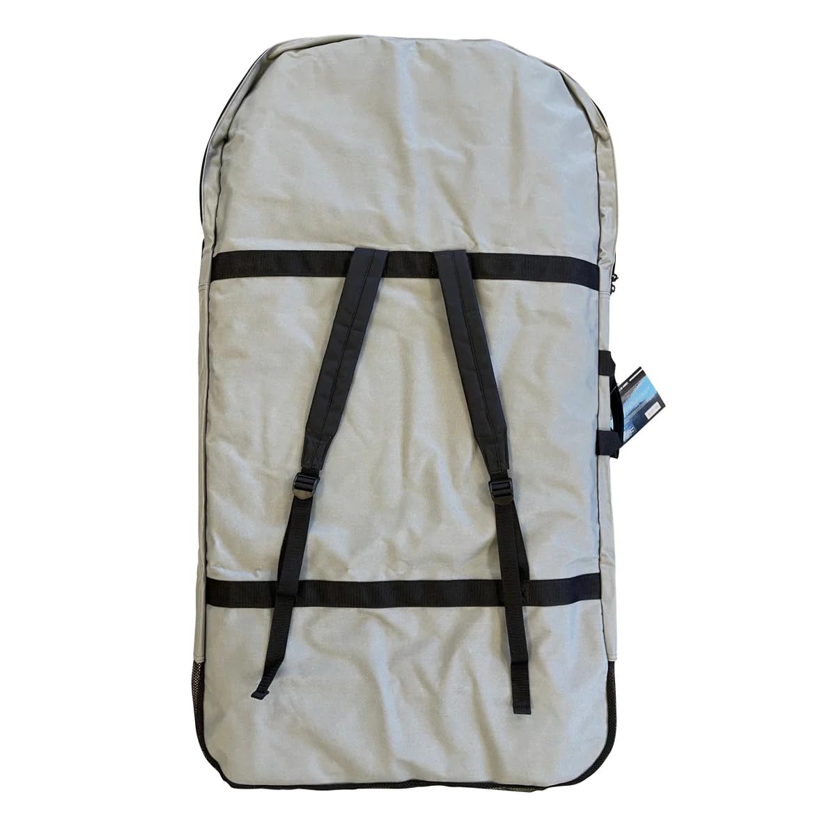 ‍ Housse de Bodyboard RIP Premium – Sac à Dos 2 Planches – Nylon Cordura 600D – Gris/Bleu