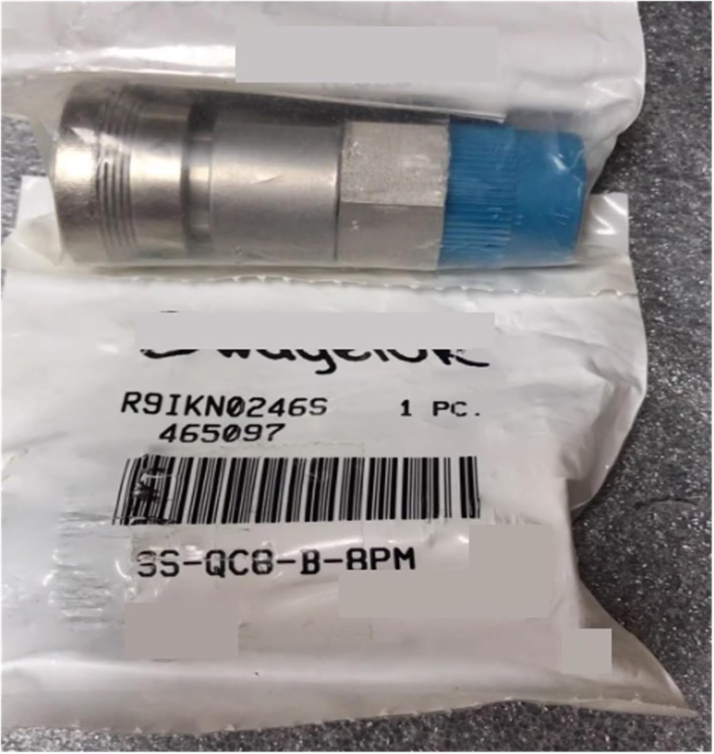 Instrumentation Quick Connect Fitting SS-QC8-B-8PM 1/2 Body With Male NPT Original